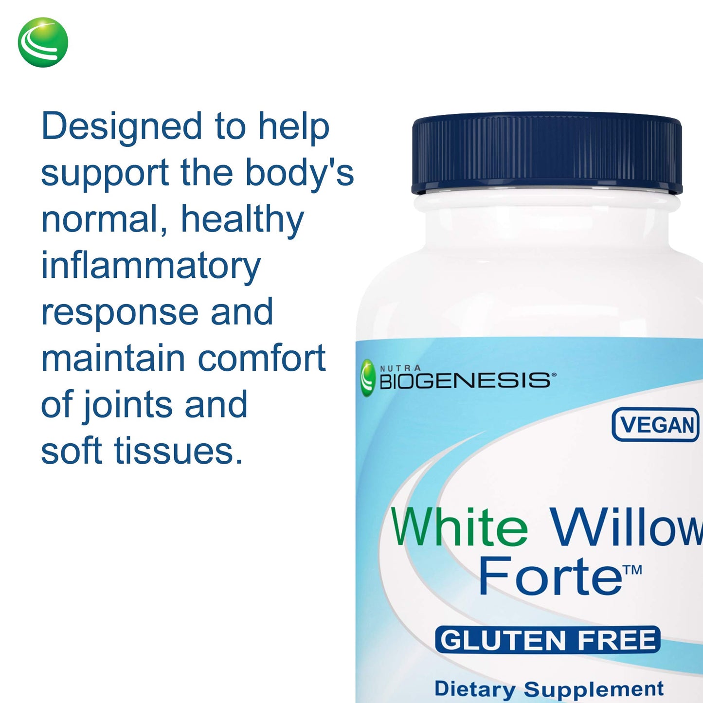 Nutra BioGenesis White Willow Forte Capsules 30