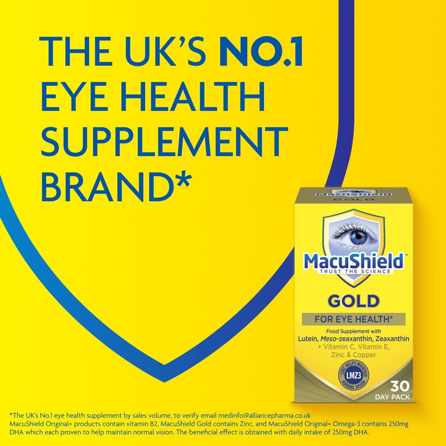 MacuShield Macu Shield Gold Food Supplement Capsule, 90 Capsules
