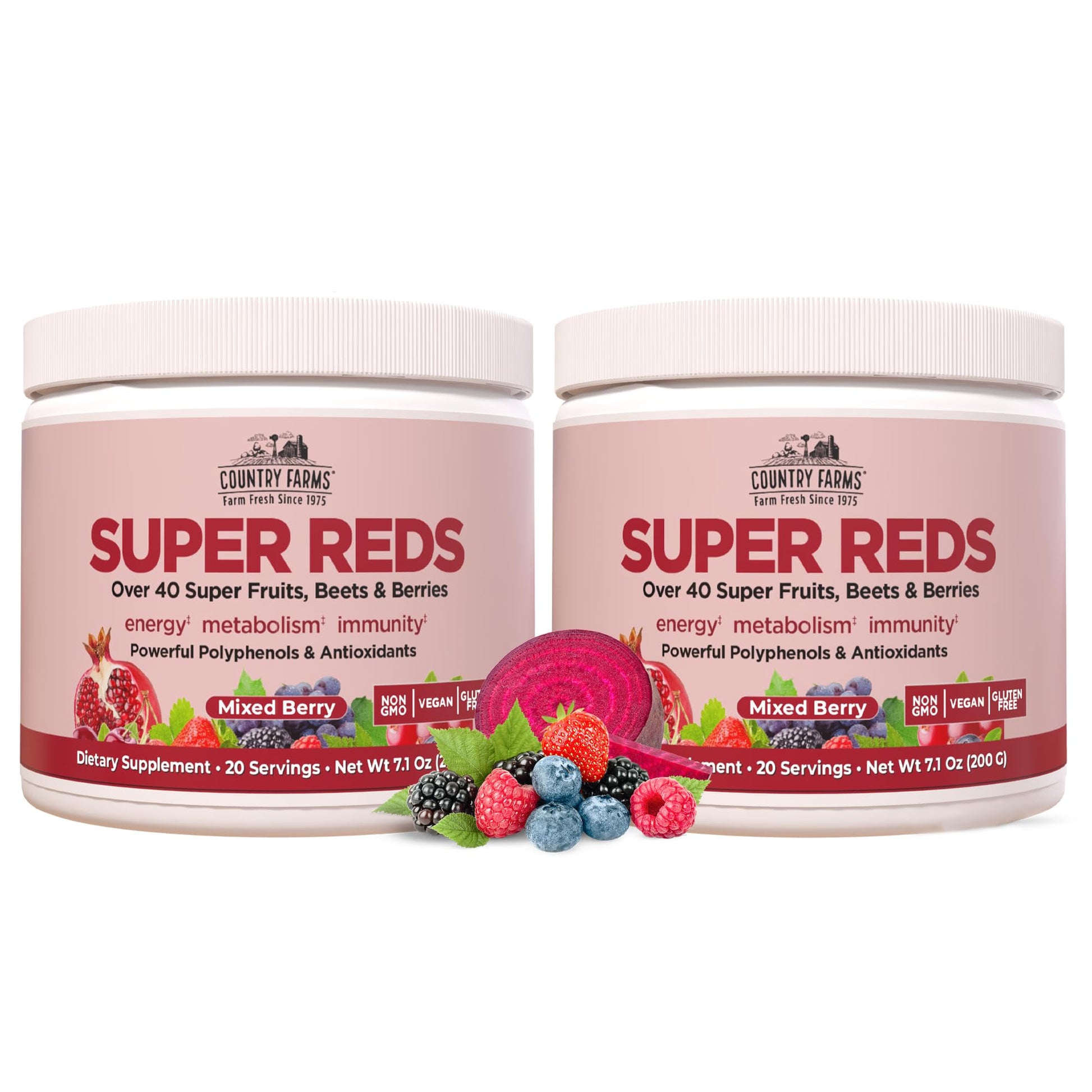 Country Farms Super Reds Powder 14.2 oz