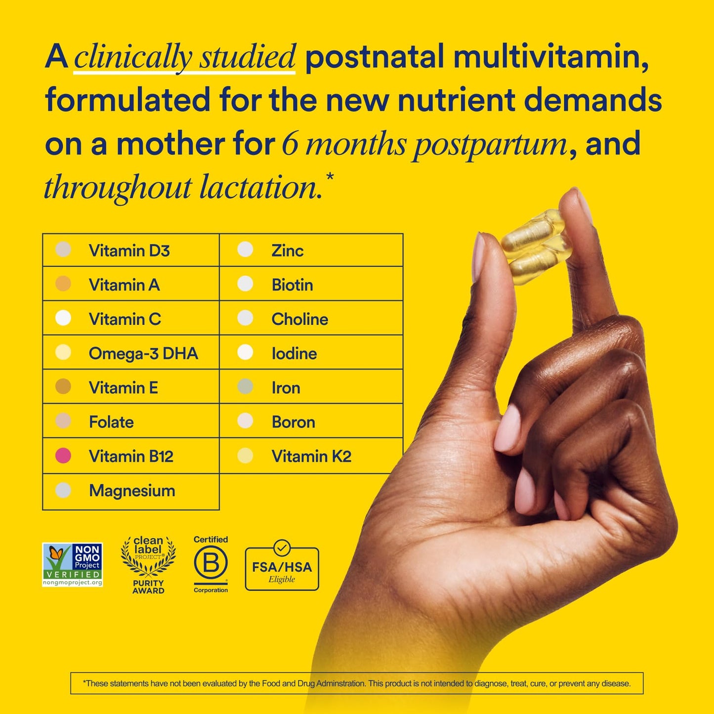 Ritual Postnatal Multivitamin for Women 60 Capsules