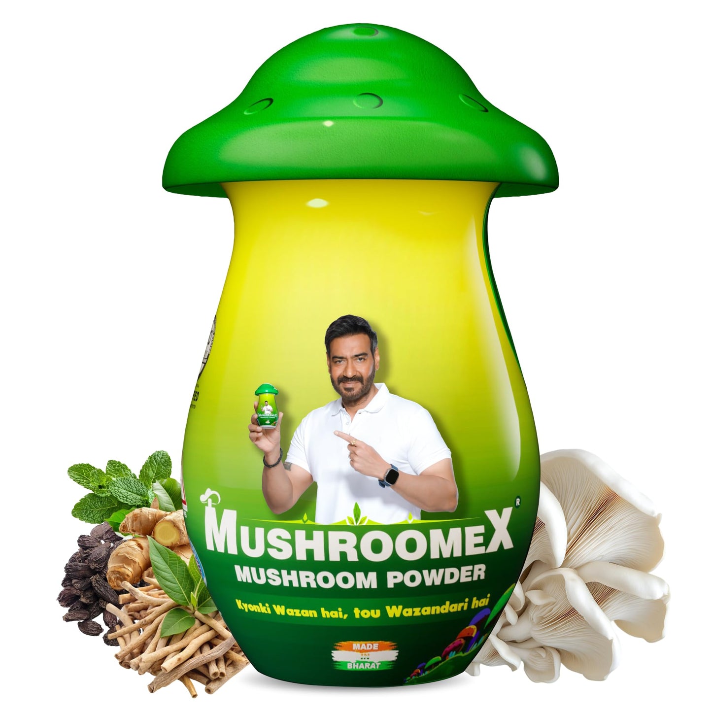 Mushroomex Mushroom Powder 100 Gram
