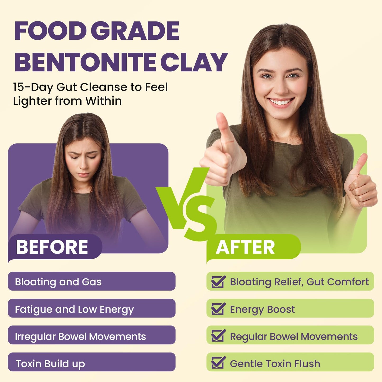 Zalgon Calcium Bentonite Clay Detox 90 Capsules