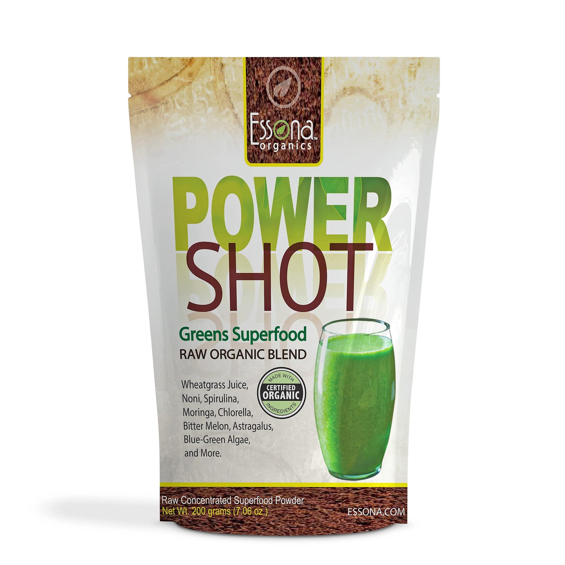 Vitesse Power Shot Greens Superfood Blend Powder 6.3 oz