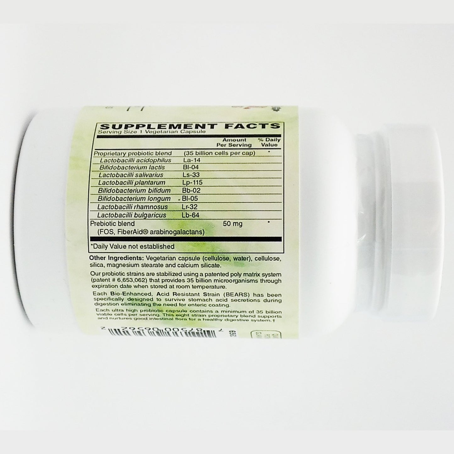 Holly Hill Health Foods 35 Billion Probiotic Capsule 60 Count