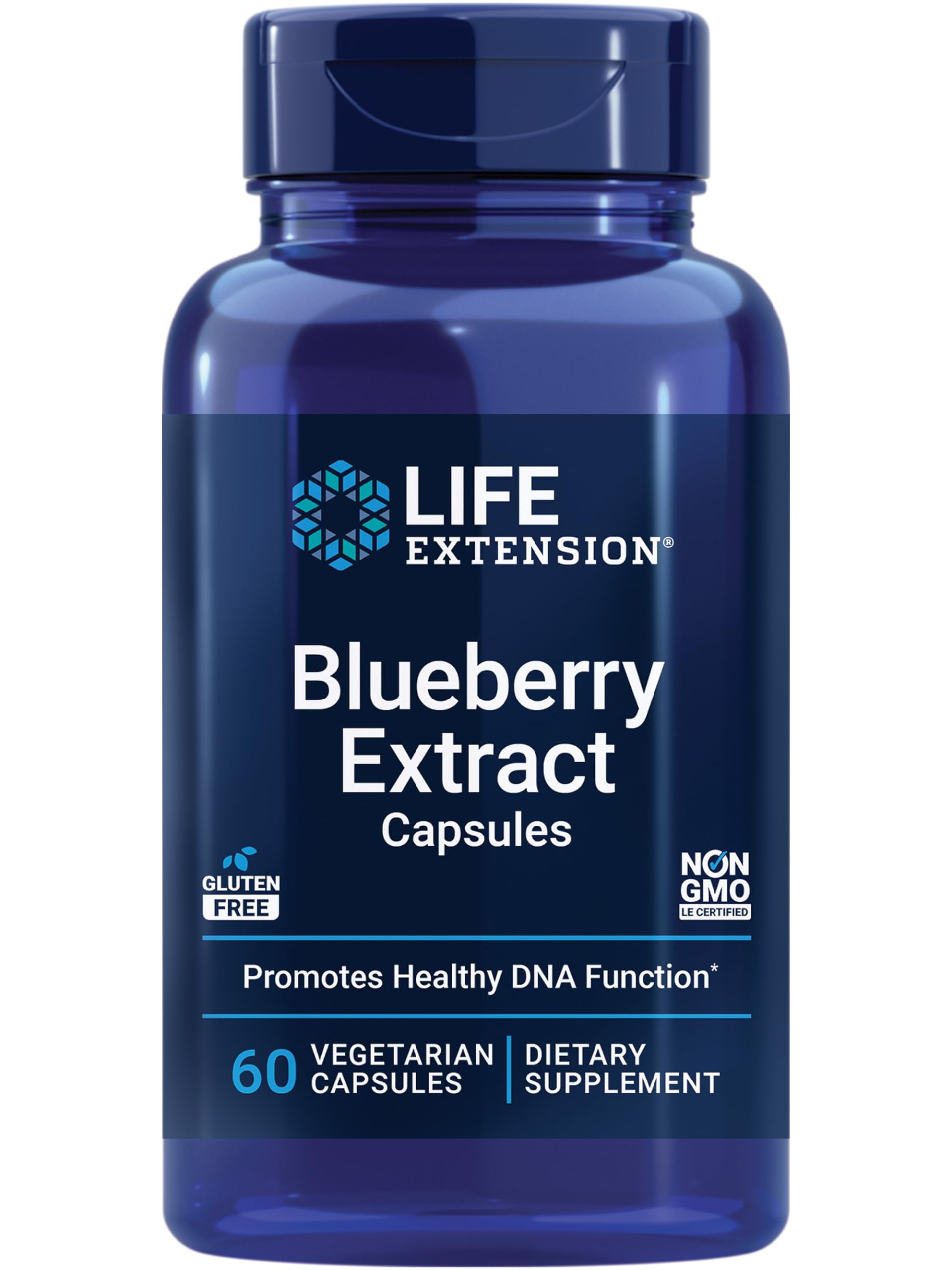 Life Extension Blueberry Extract Capsules, 60 Capsules