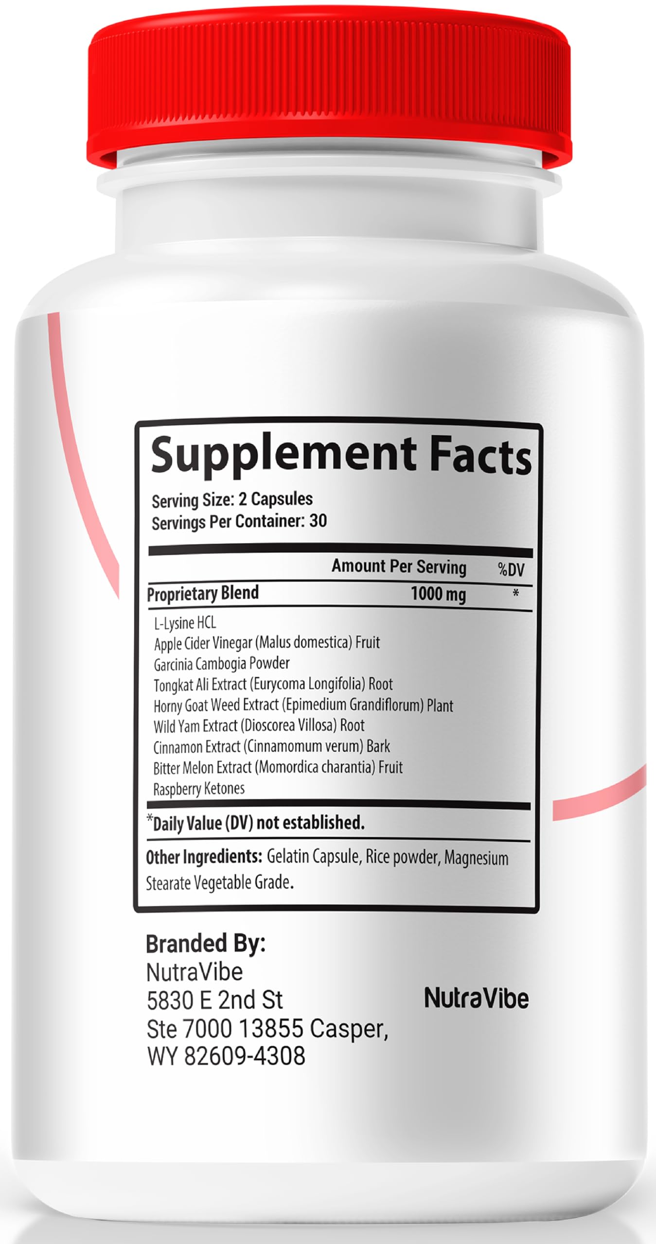 NutraVibe Lipid Control Plus Capsules, 60 Count
