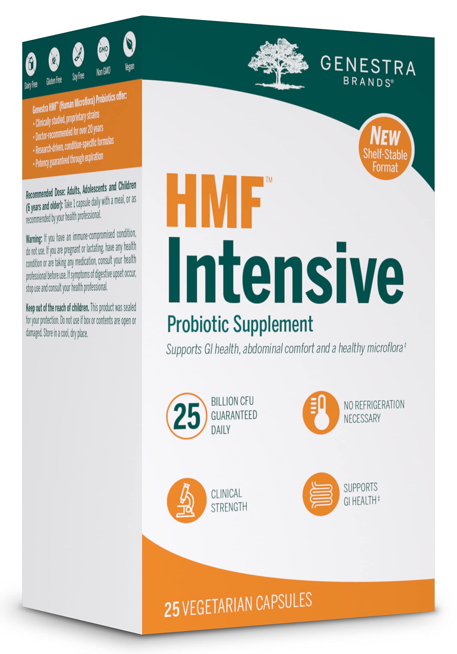 Genestra Brands HMF Intensive Capsule 25 Vegetarian Capsules