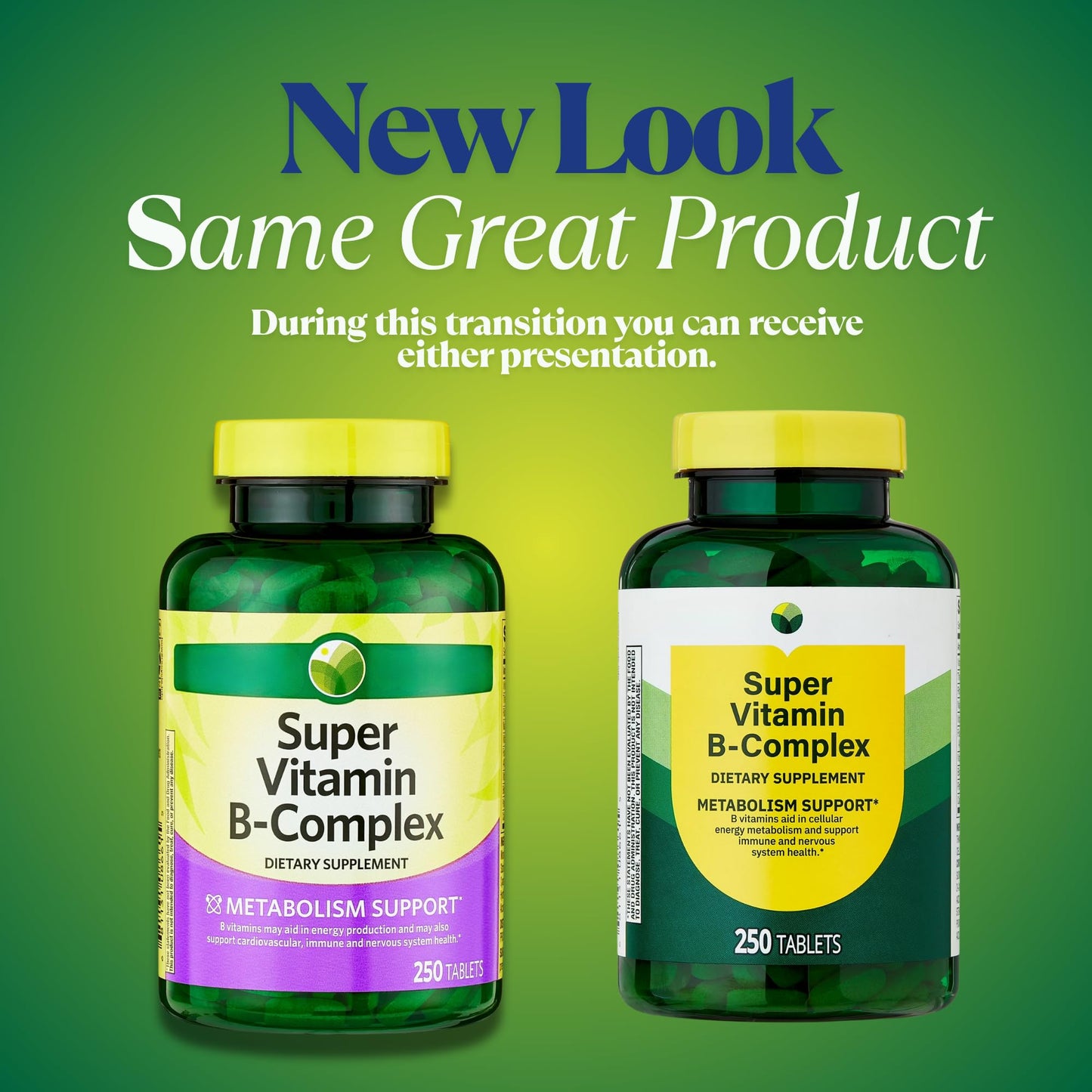 KP+ Super Vitamin B-Complex Tablets 250 Count