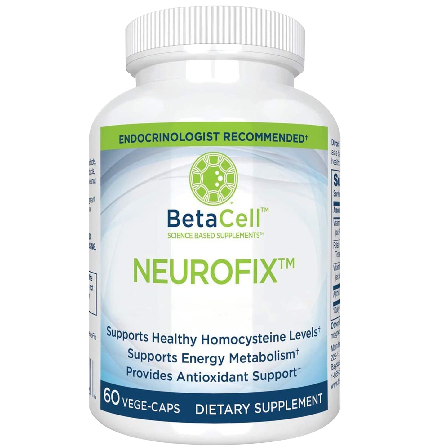 BETACELL Neurofix Nerve Support Formula Capsules, 60 Count