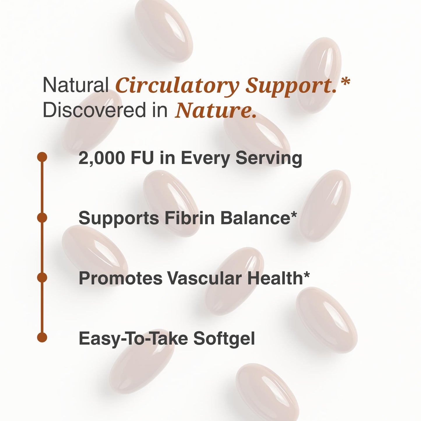 Utzy Naturals Nattokinase Supplement 60 Capsules