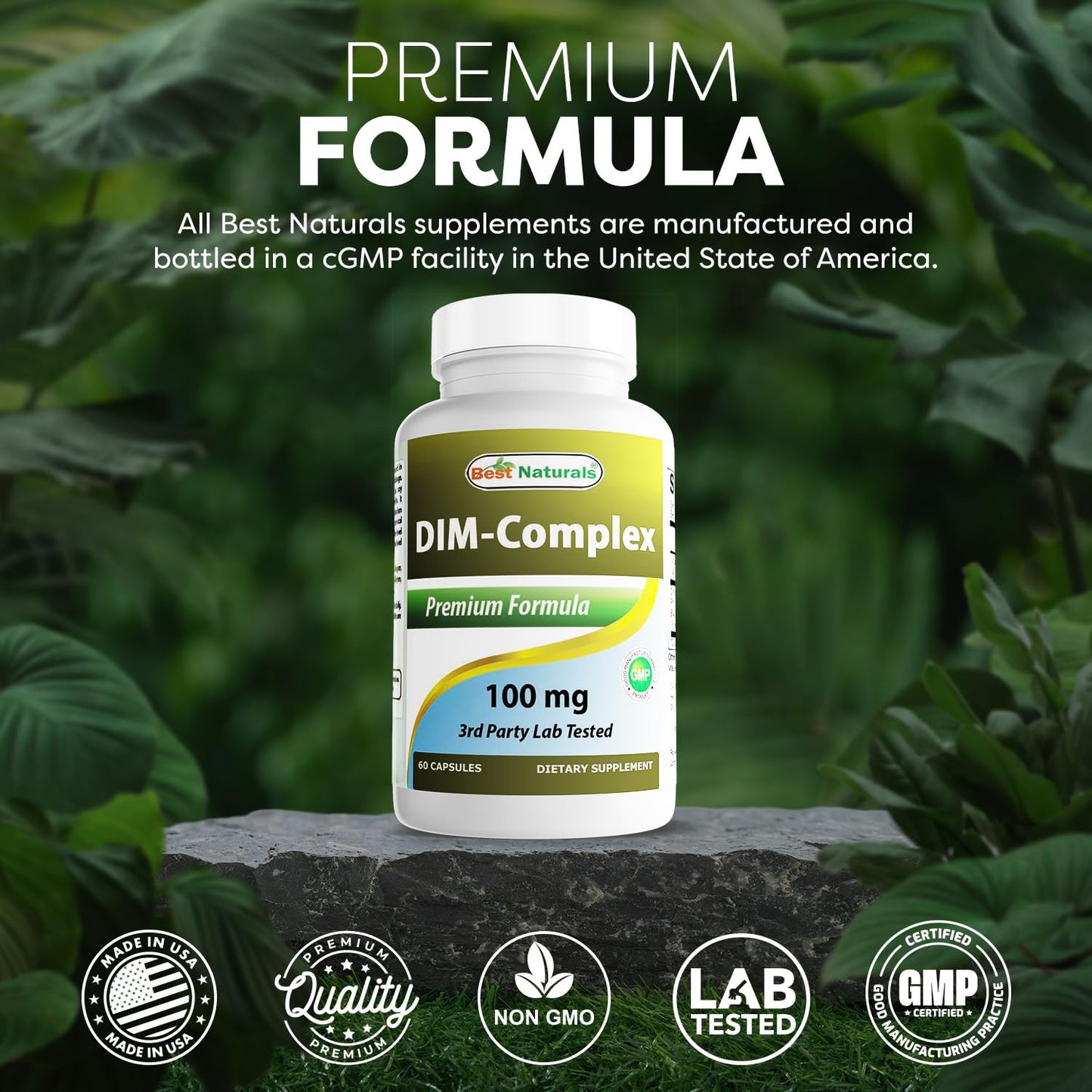 Best Naturals DIM Complex 100 mg Capsule 60 Capsules
