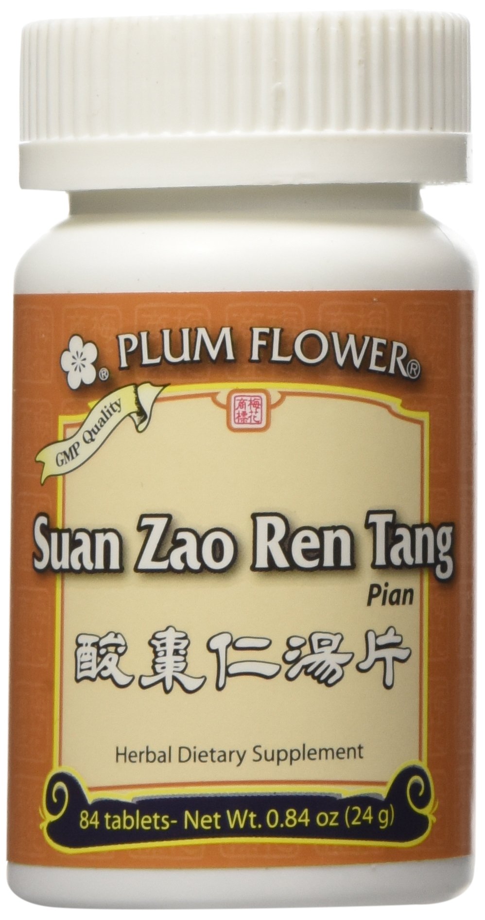 Plum Flowers Suan Zao Ren Tang Tablets, 1 Count