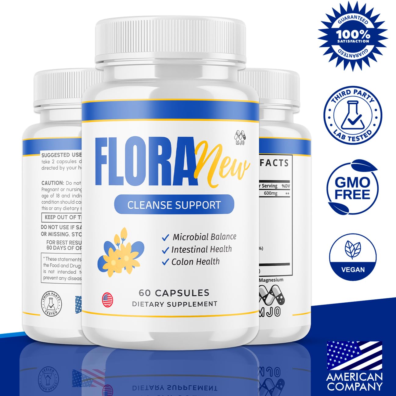 MJO Floranew Capsules 120 Capsules
