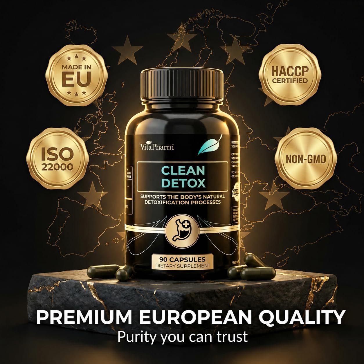VitaPharm Clean Detox Zeolite 90 Capsules