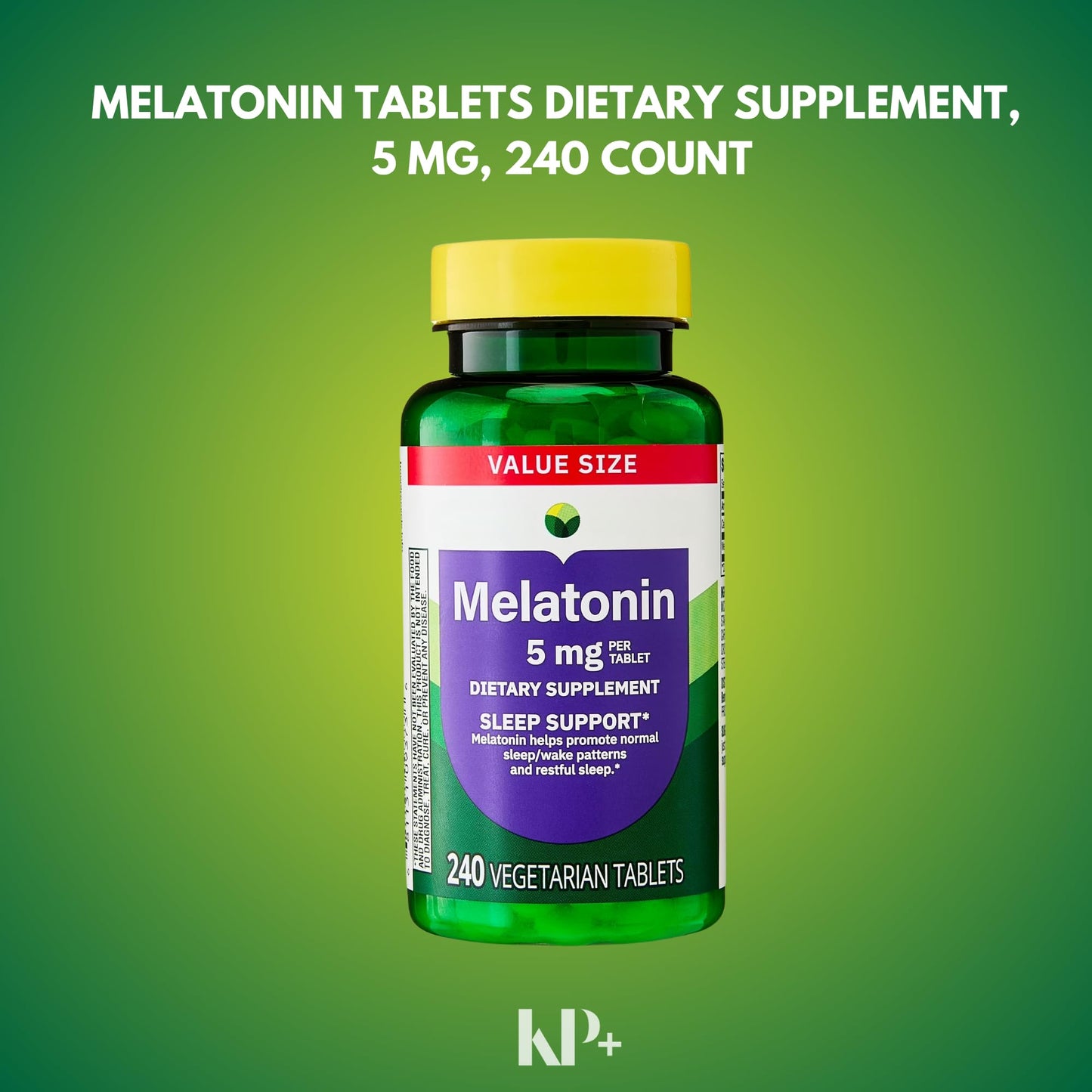 KP+ Melatonin 5 mg Tablets 240 Tablets