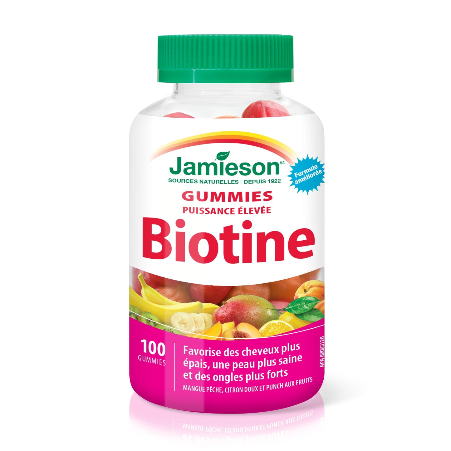 Jamieson High Potency Biotin Gummies 100