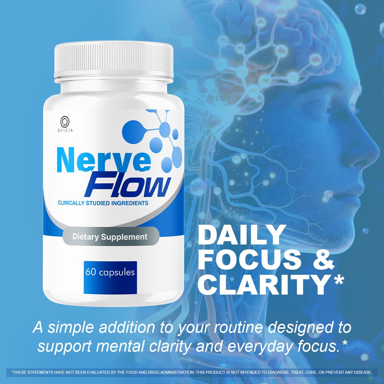 OVICIA Nerve Flow Capsules, 60 Capsules
