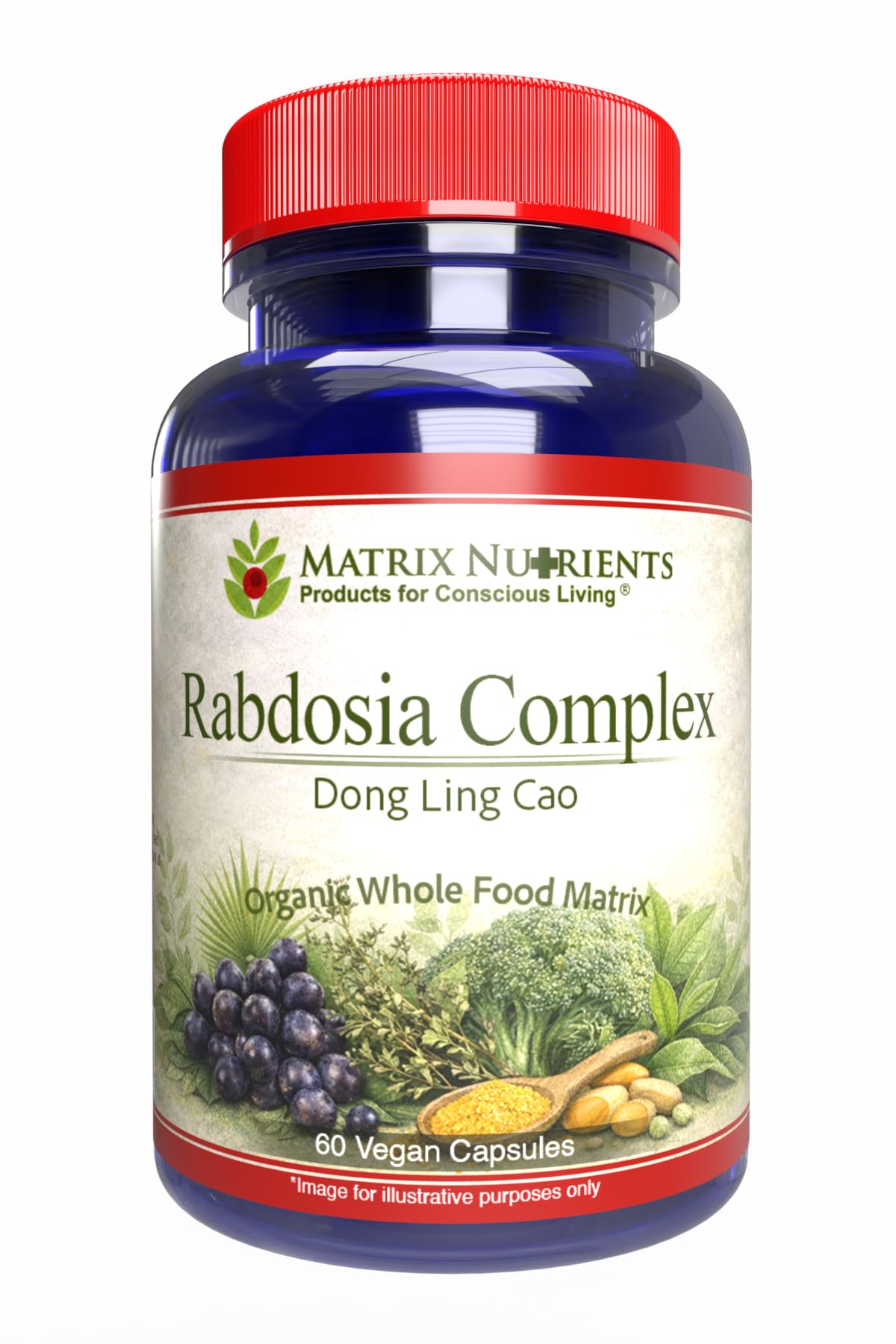 Matrix Nutrients Rabdosia Complex Capsules, 60 Count
