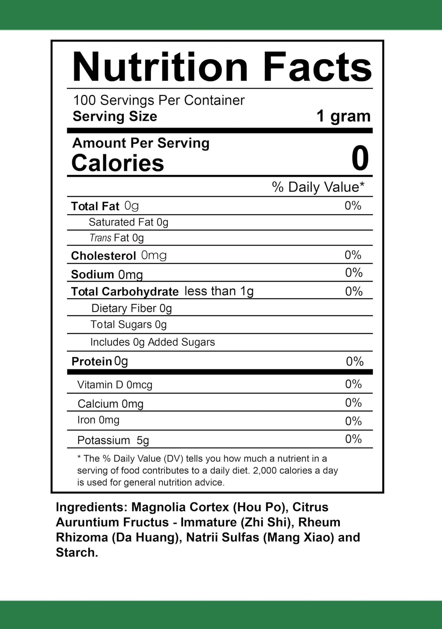 Health Herbal HH2035 Da Cheng Qi Tang/Major Rhubarb Decoction Powder 3.53