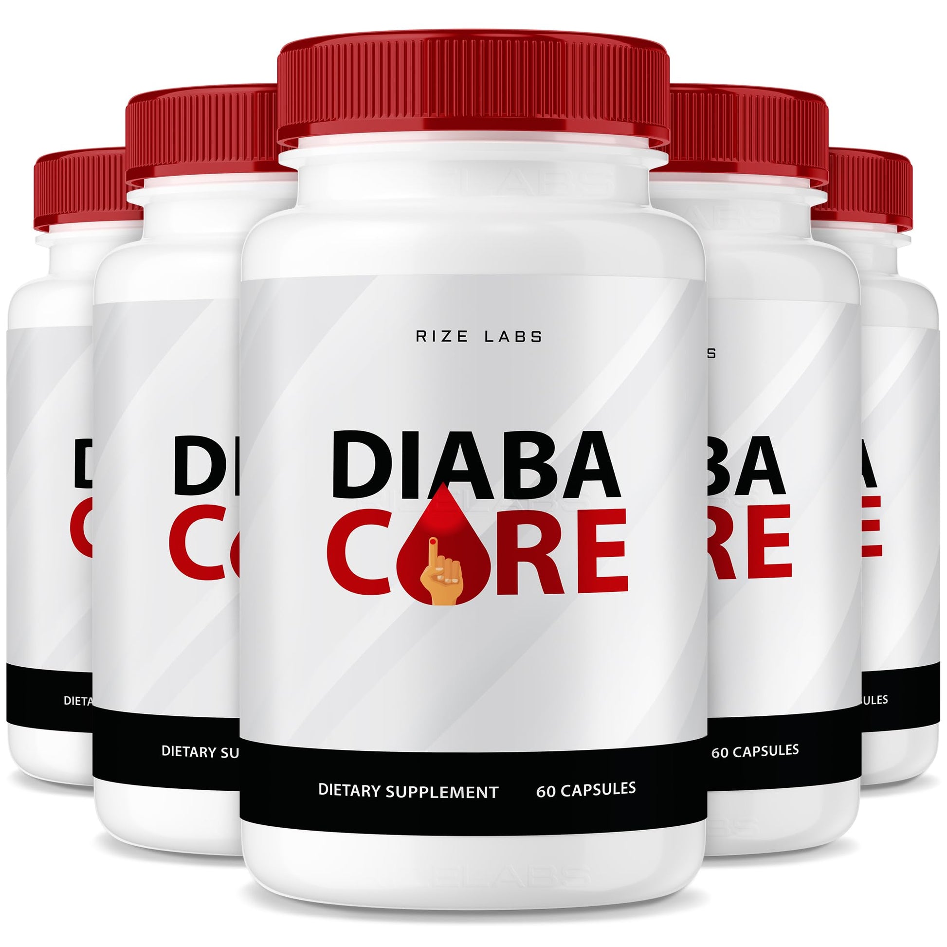 Rize Labs Diabacore Dietary Supplement 300 Capsules