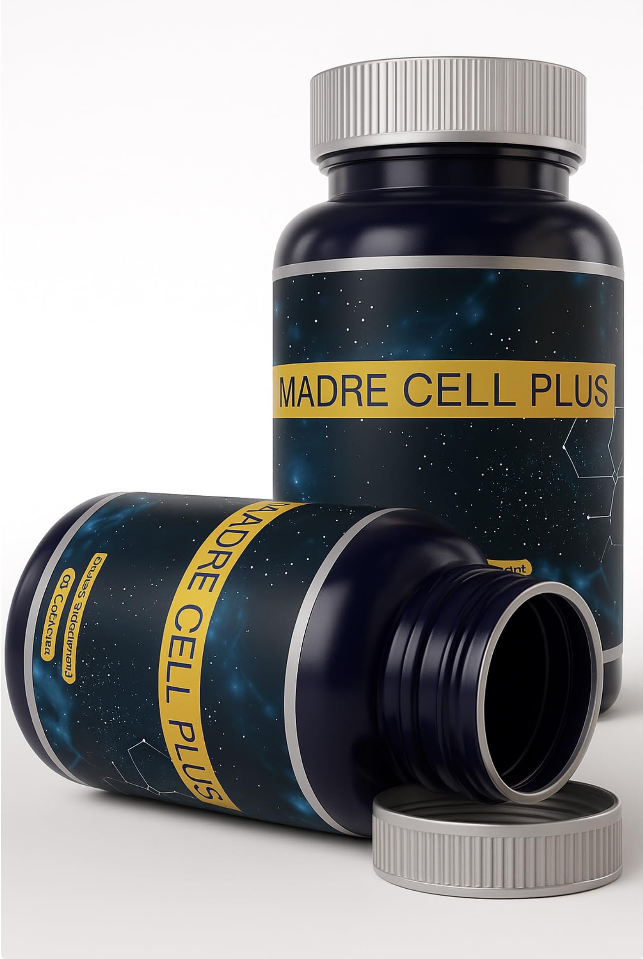 Generic Madre Cell Plus - Stem Cell Made of Purest AFA, Gluten Free Blue Green Algae 120 Capsules