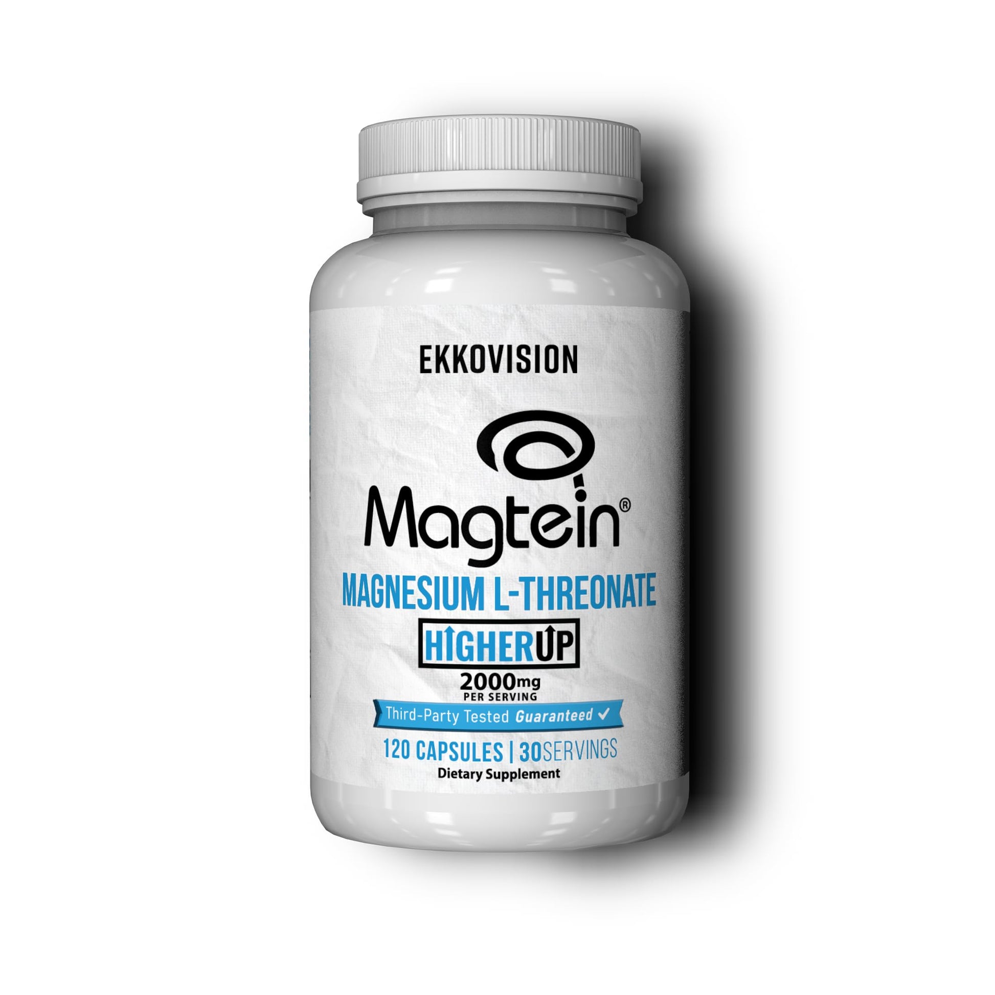 Ekkovision Magtein Magnesium L-Threonate Capsules, 120 Count