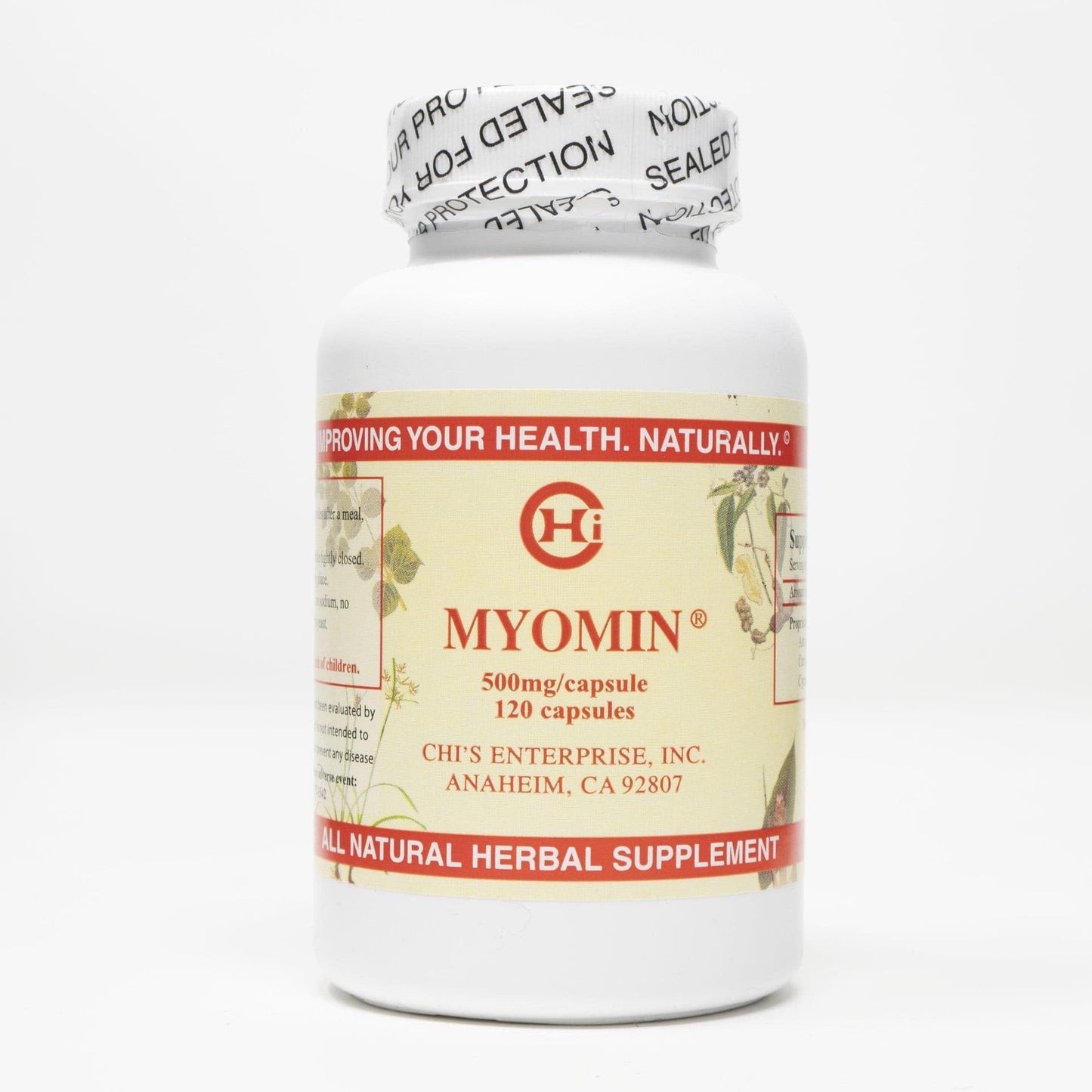 Chi's Enterprise Myomin 500mg Capsule, 1 Count