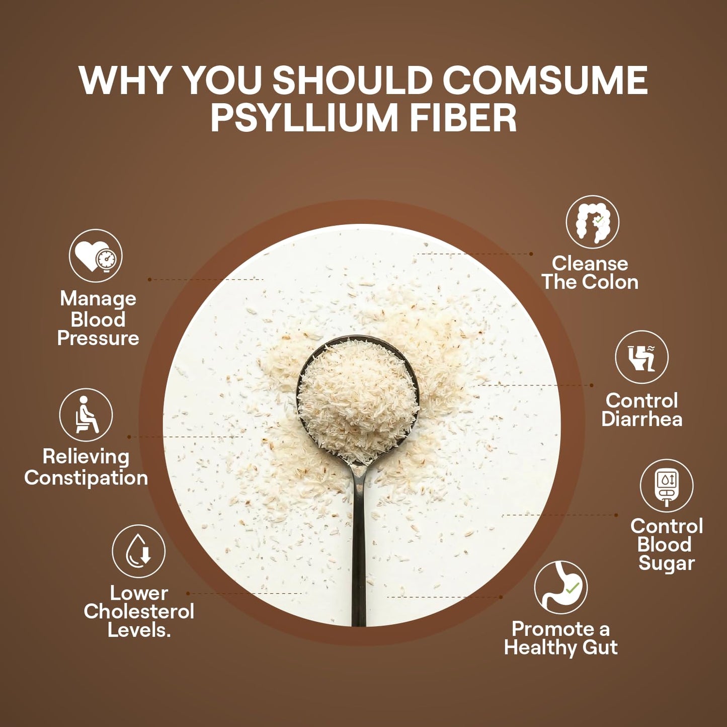 EARTHROOT Isabgol Psyllium Husk Powder, 14.1 Ounce