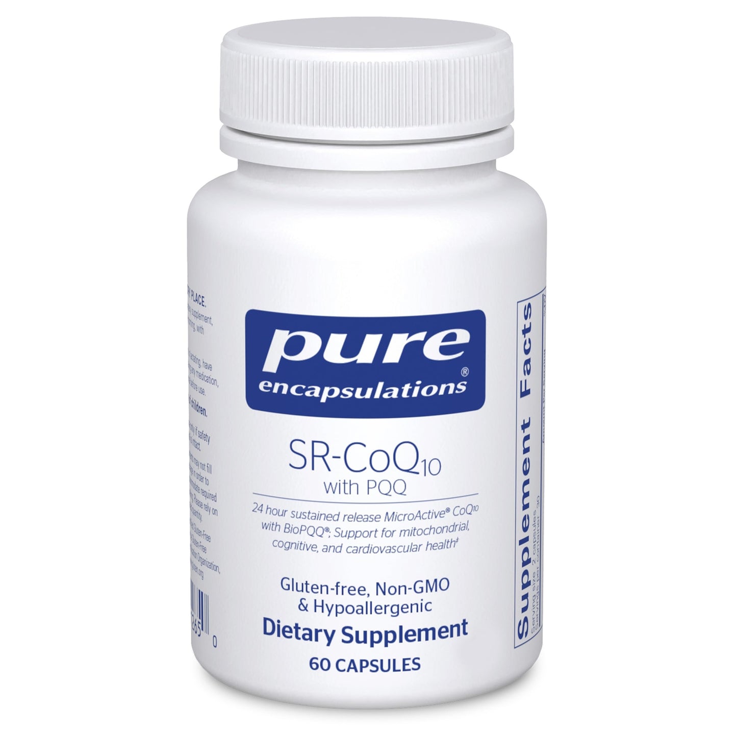 Pure Encapsulations SR-CoQ10 with PQQ, 60 Capsules