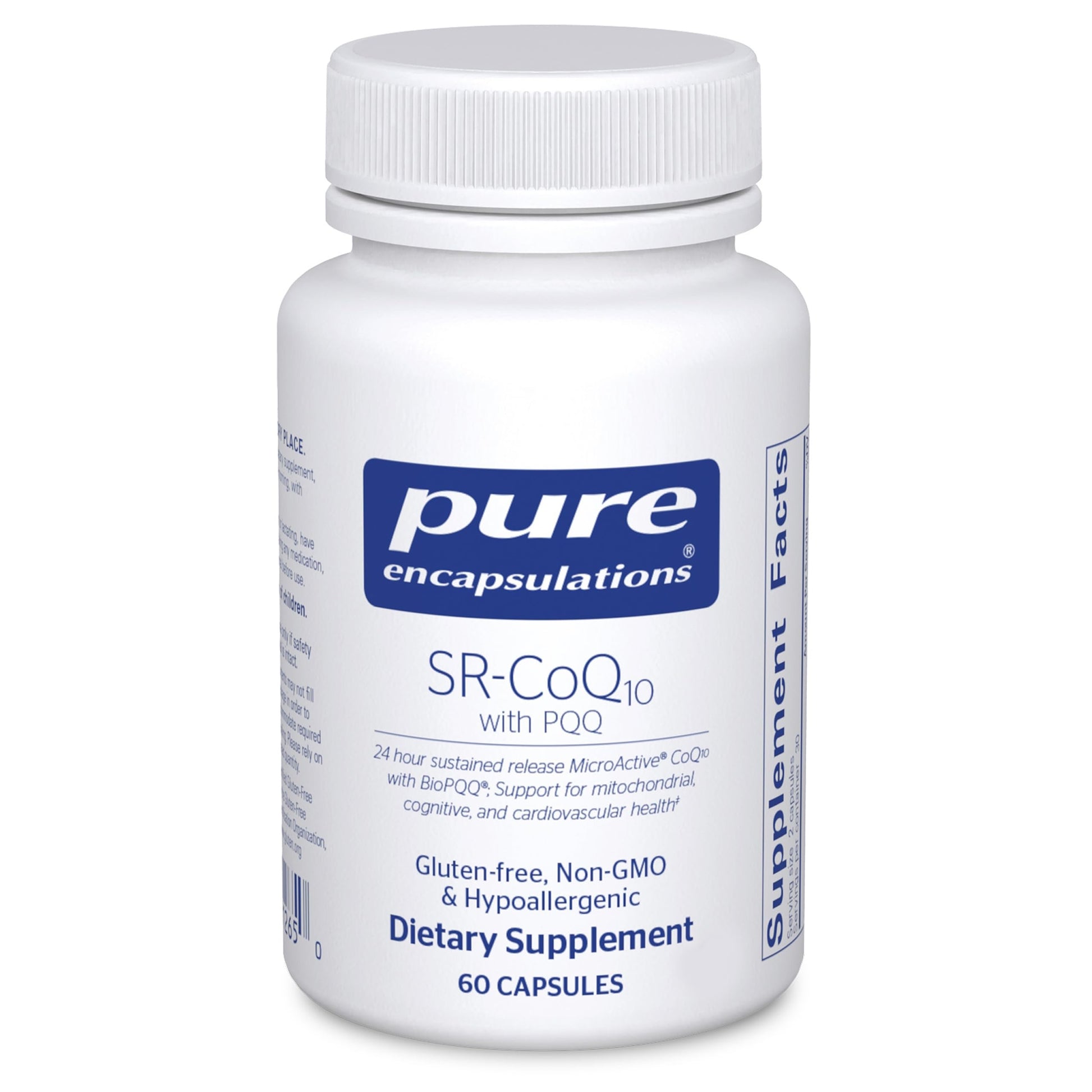 Pure Encapsulations SR-CoQ10 with PQQ, 60 Capsules
