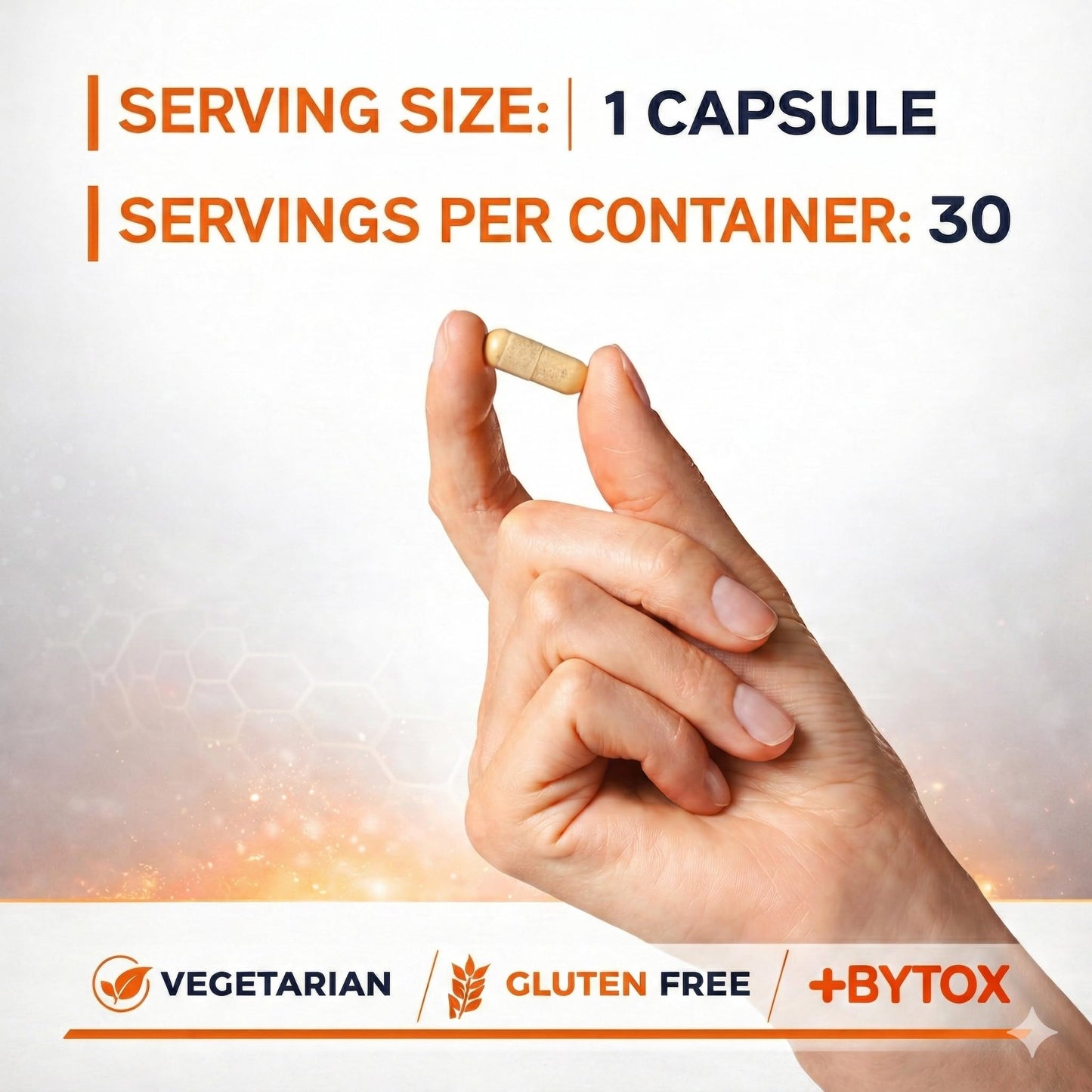 Bytox NAD+ Boosting Supplement with 27 Essential Vitamins & Minerals, 30 Capsules