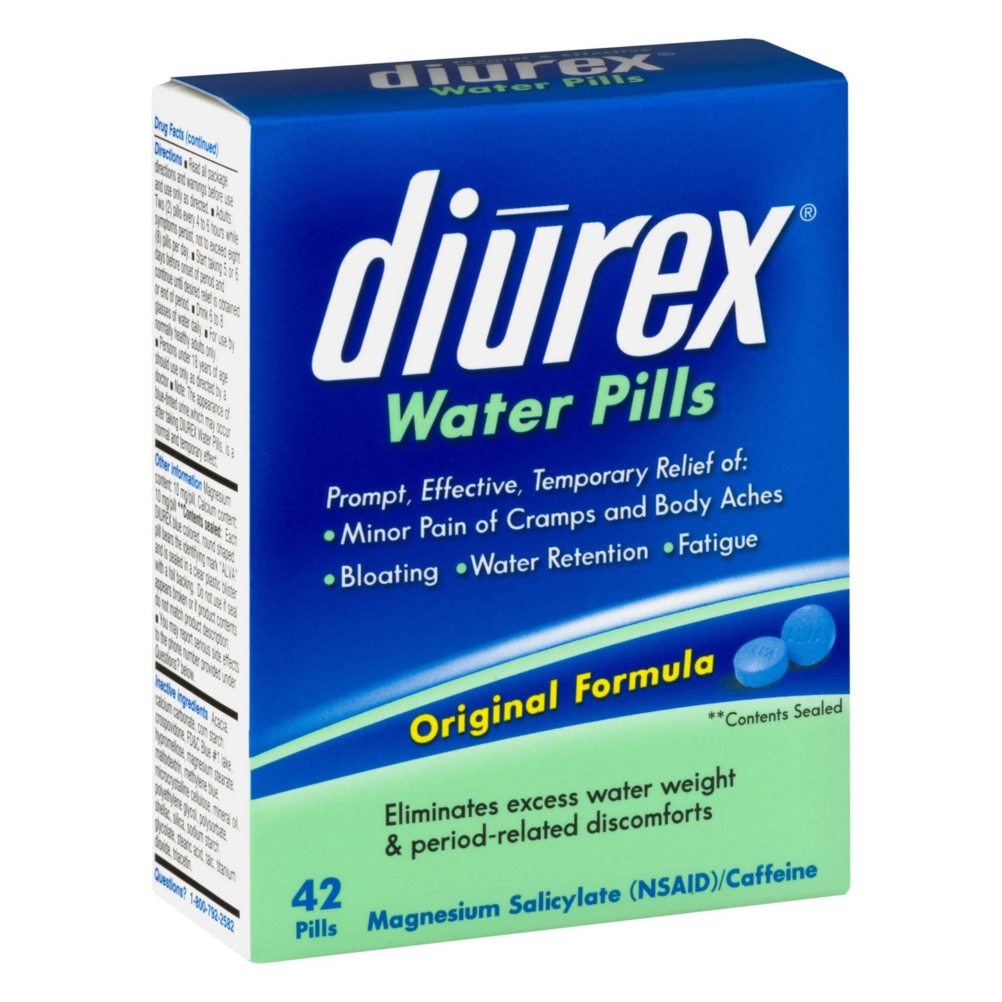 Diurex Water Pills Tablet, 42 Count