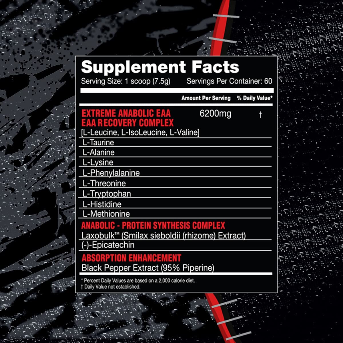 KILLER LABZ Brute EAA Branched Chain & Essential Amino Acids Powder 15.87 Ounce