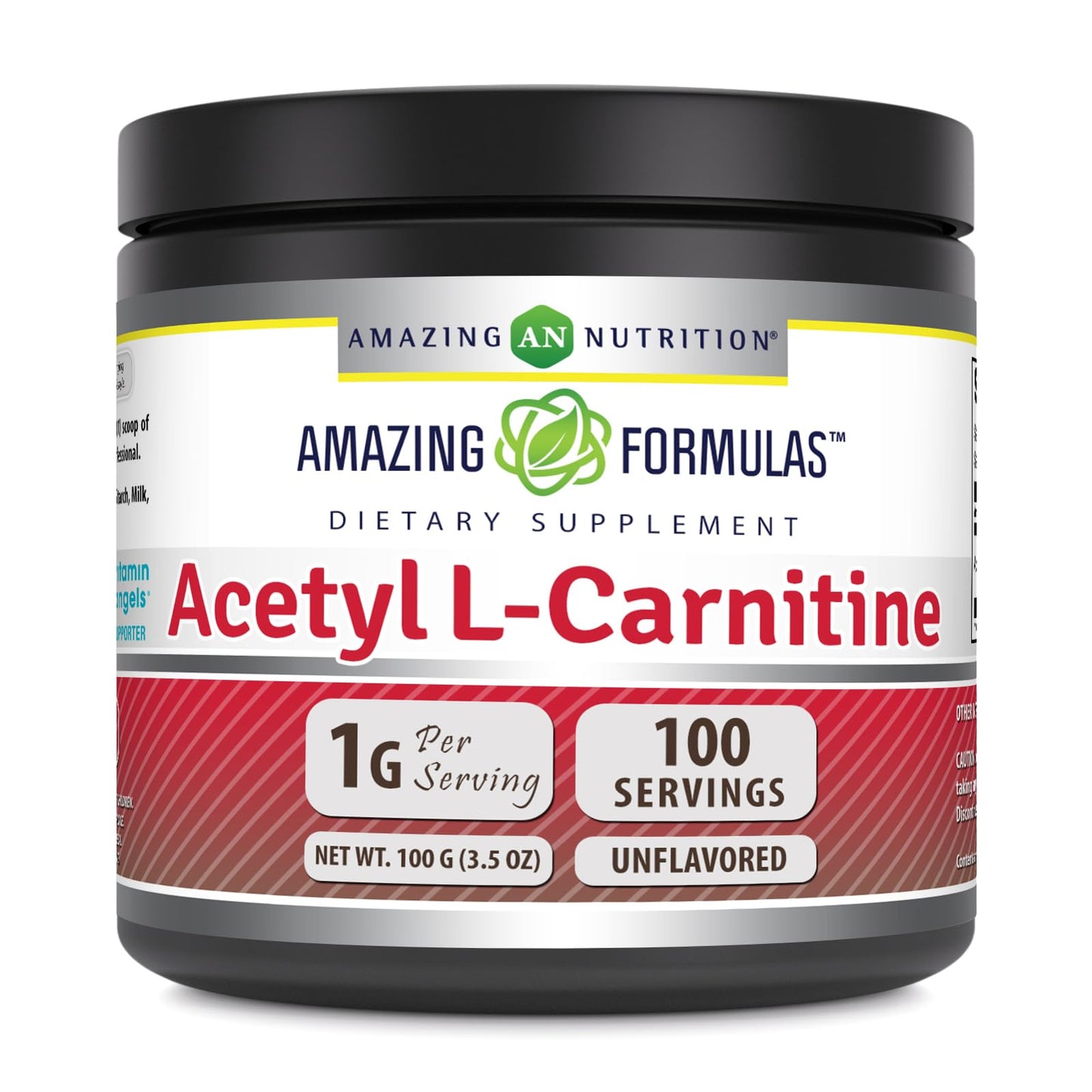 Amazing Nutrition Acetyl L-Carnitine Powder 3.5 Ounces