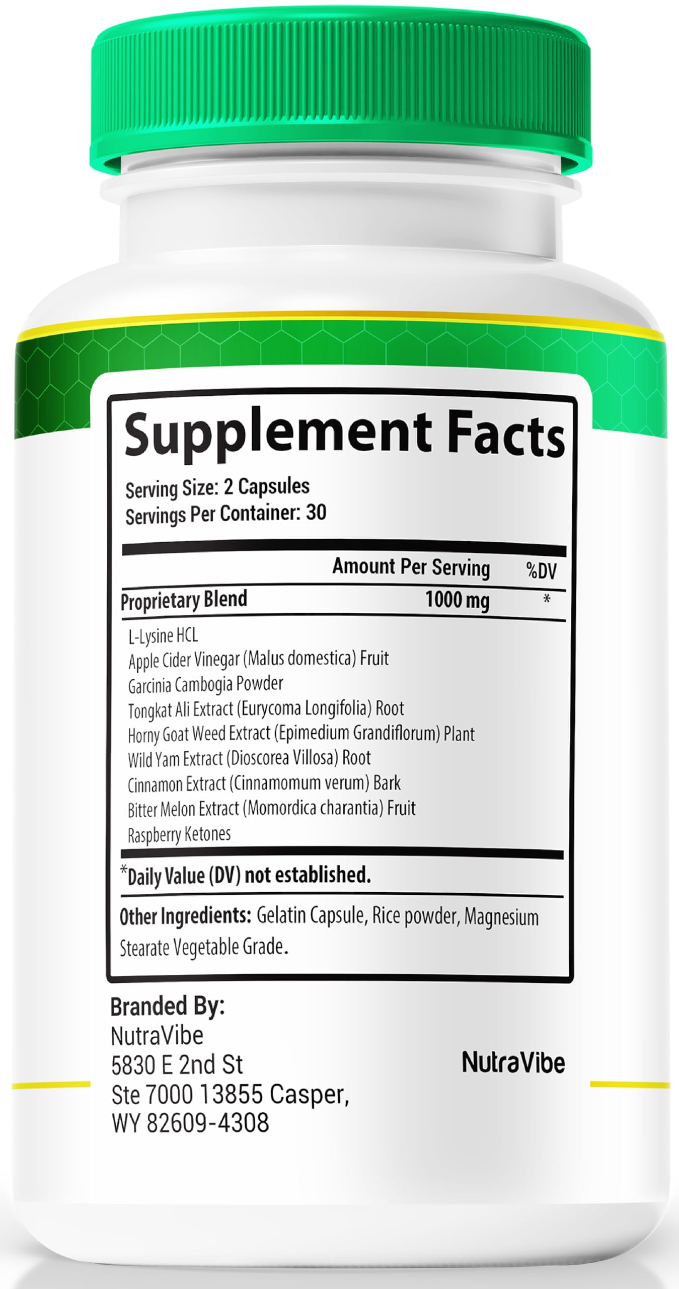 NutraVibe Prostafense 60 Capsules