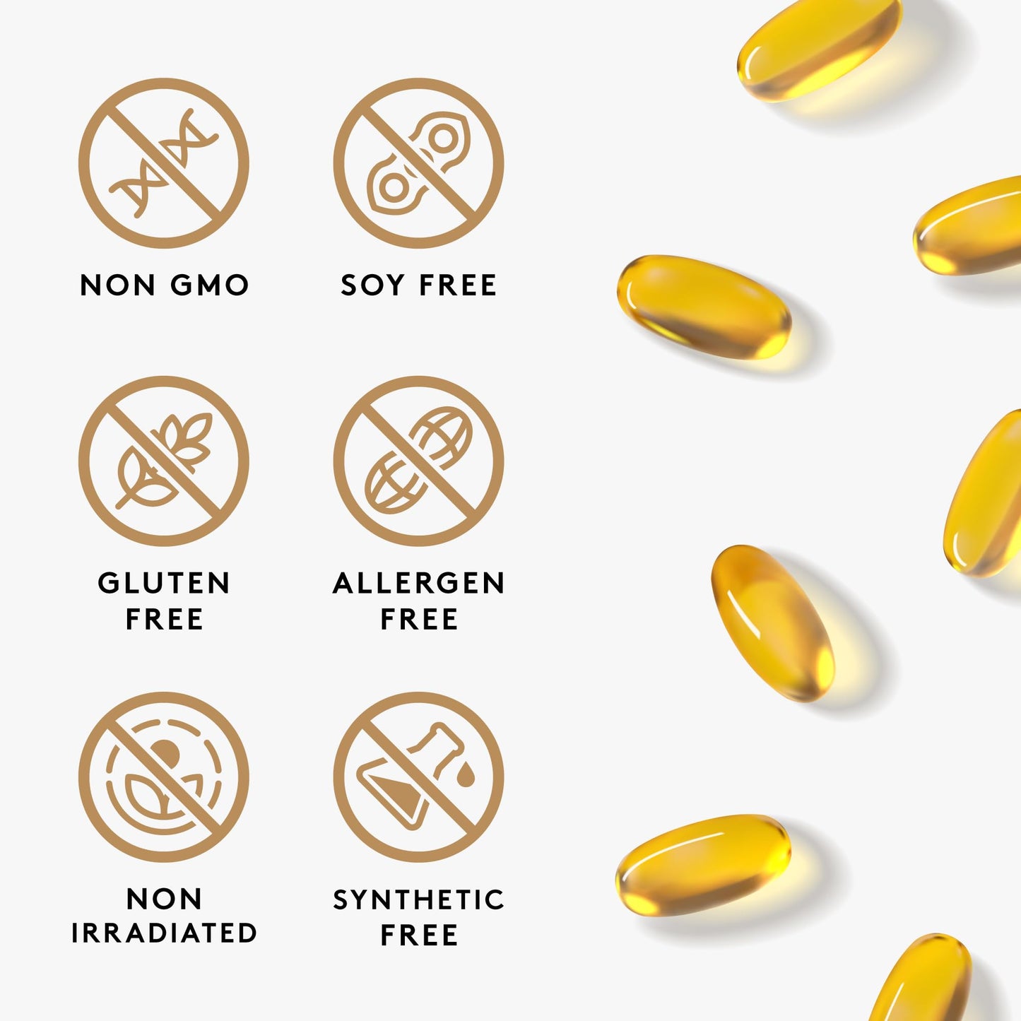 Performance Lab Omega-3 Dietary Supplement from Algae Softgels 90