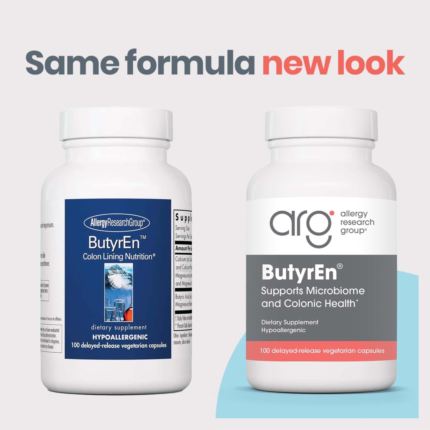 Allergy Research Group ButyrEn Colon Lining Nutrition 100 Capsules