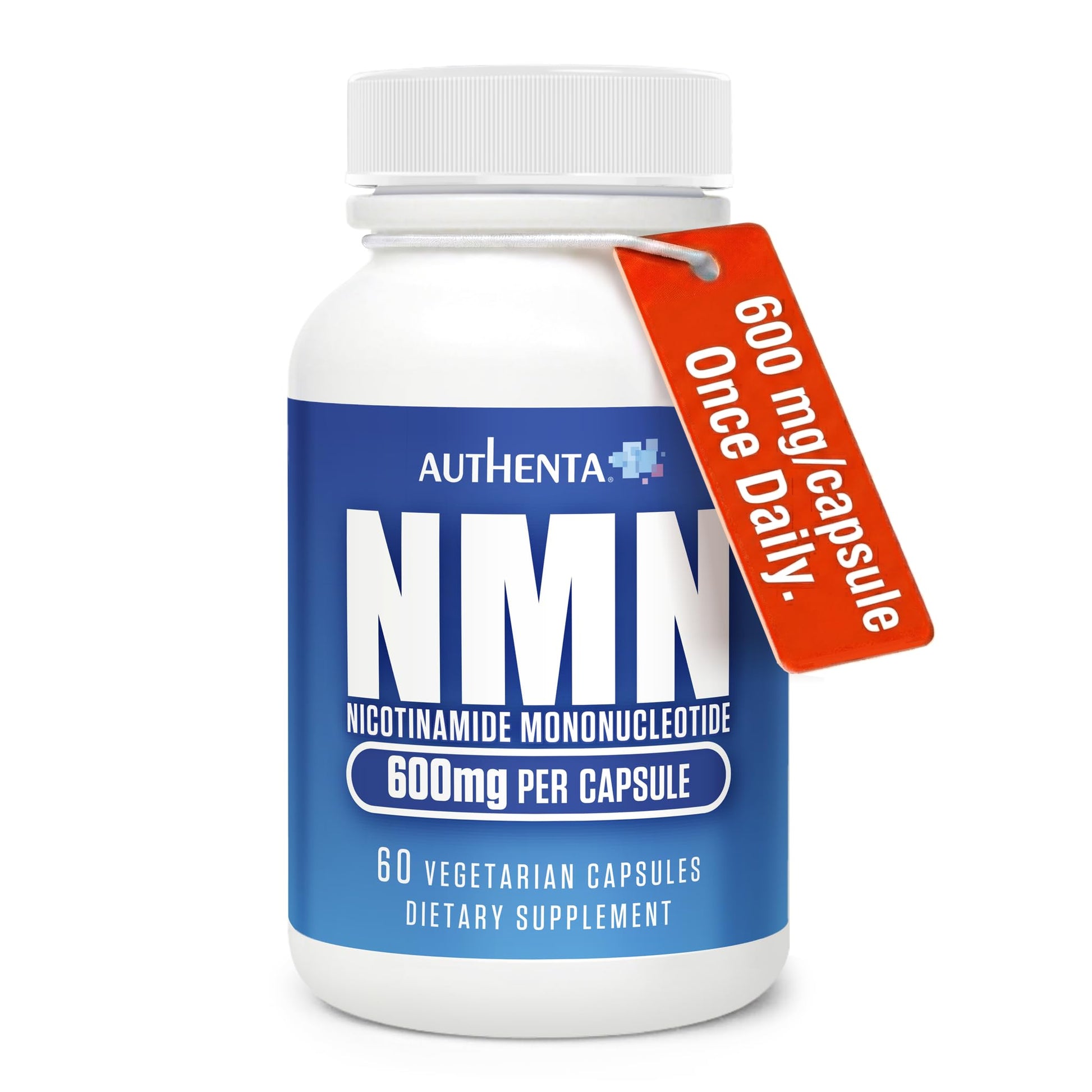 AUTHENTA NMN Supplement 600 mg Capsule 60 Count