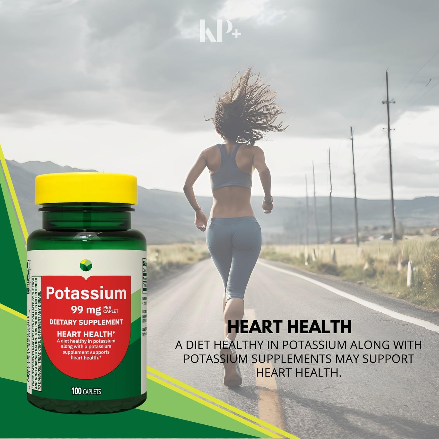 KP+ Potassium Caplets 100