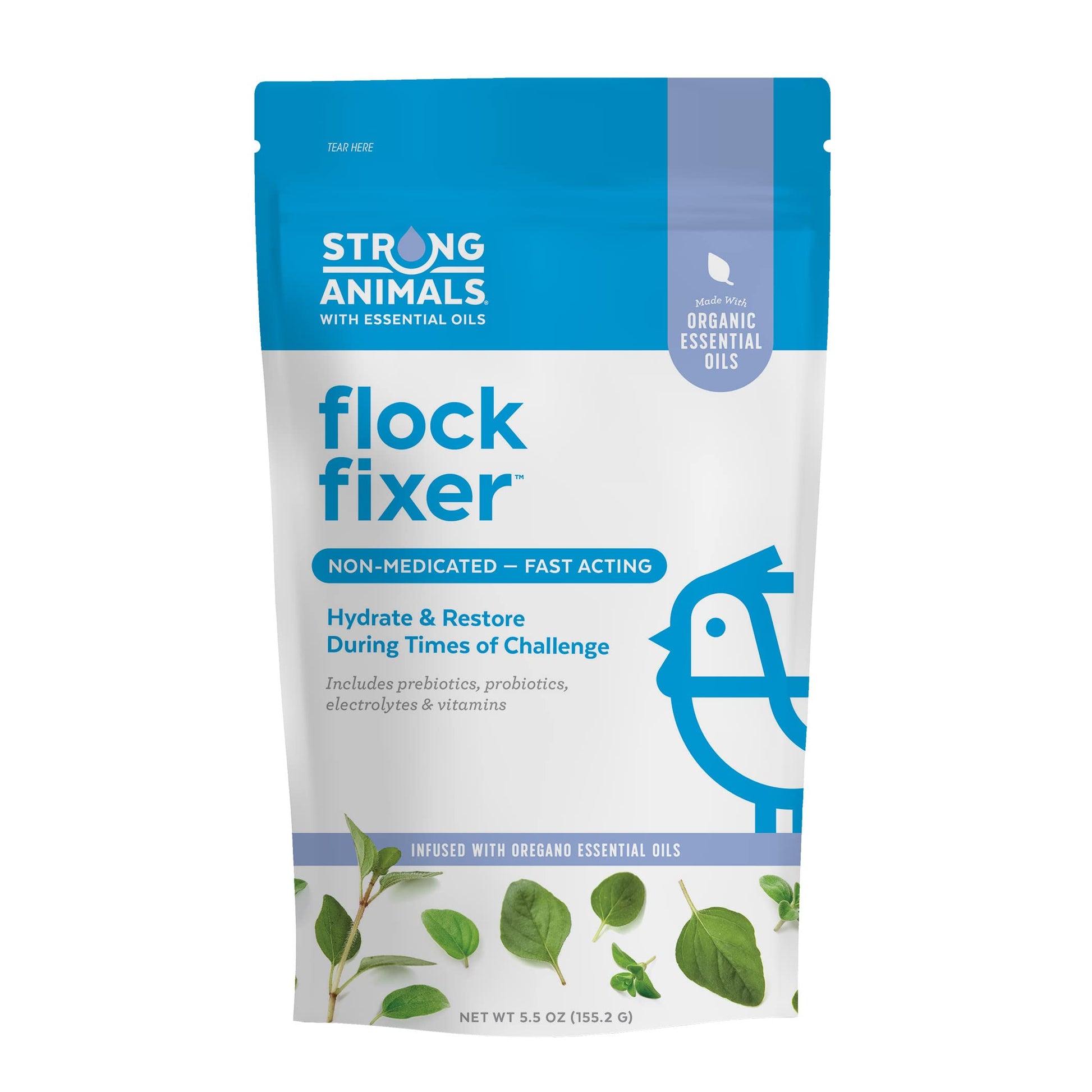 Strong Animals Flock Fixer Powder 5.5 oz