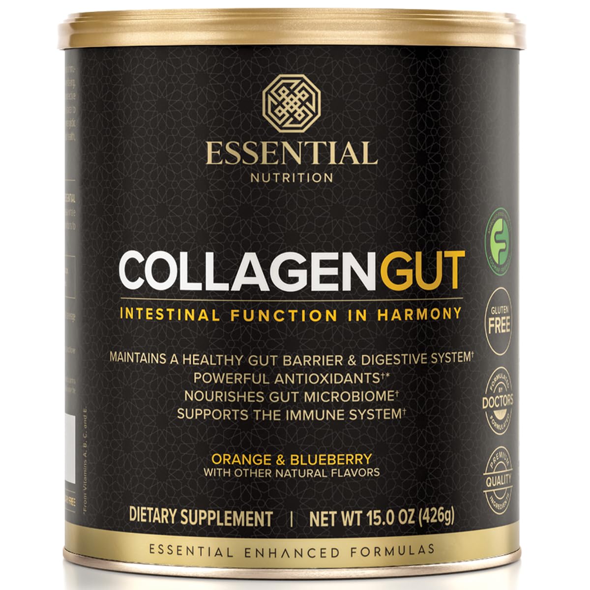 Essential Nutrition Collagen Gut Collagen Peptides Powder, 14.11 oz