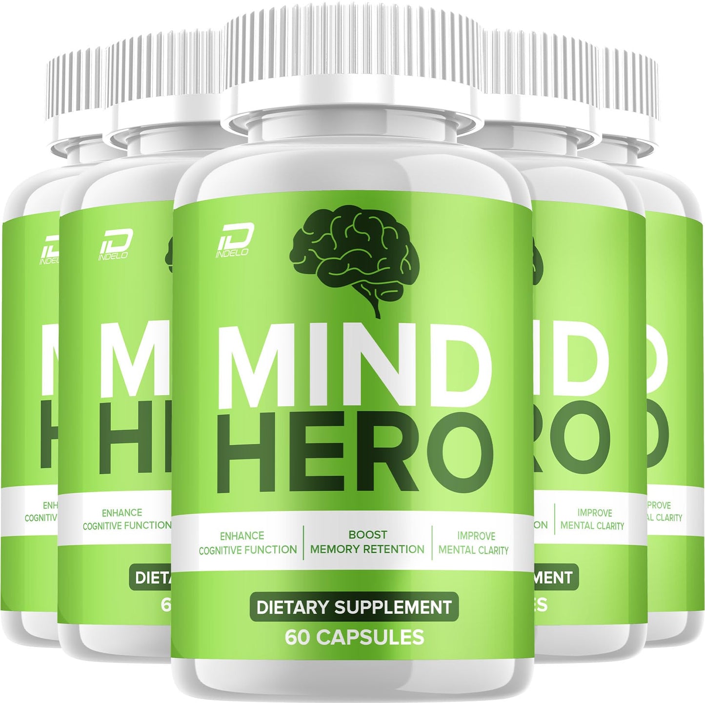 Indelo Mind Hero Supplement 300 Capsules
