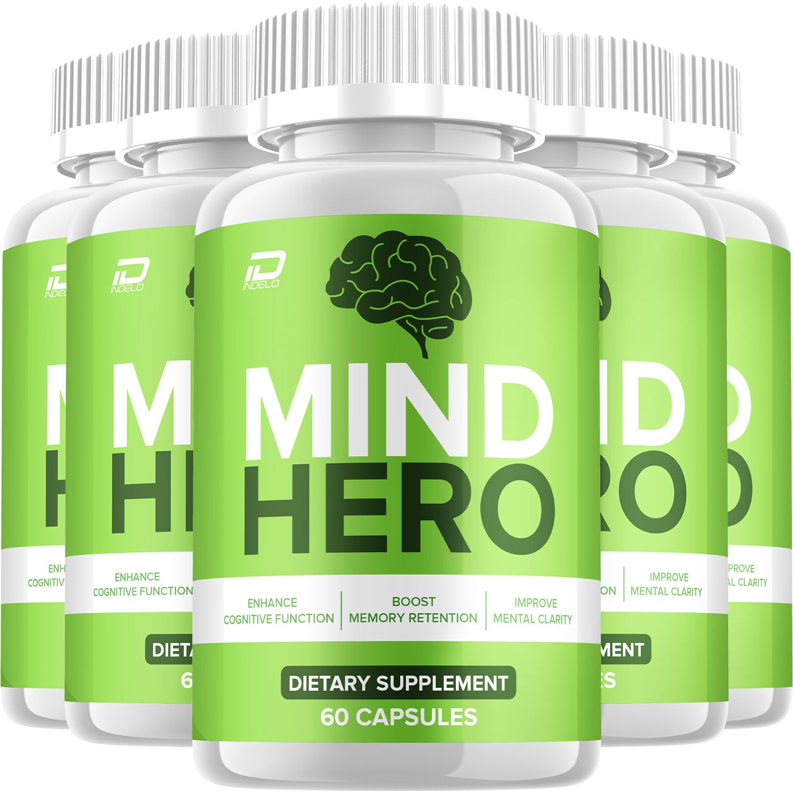 Indelo Mind Hero Supplement 300 Capsules