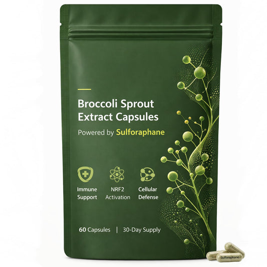Keravive Hair Broccoli Sprout Extract Capsules 60 Capsules