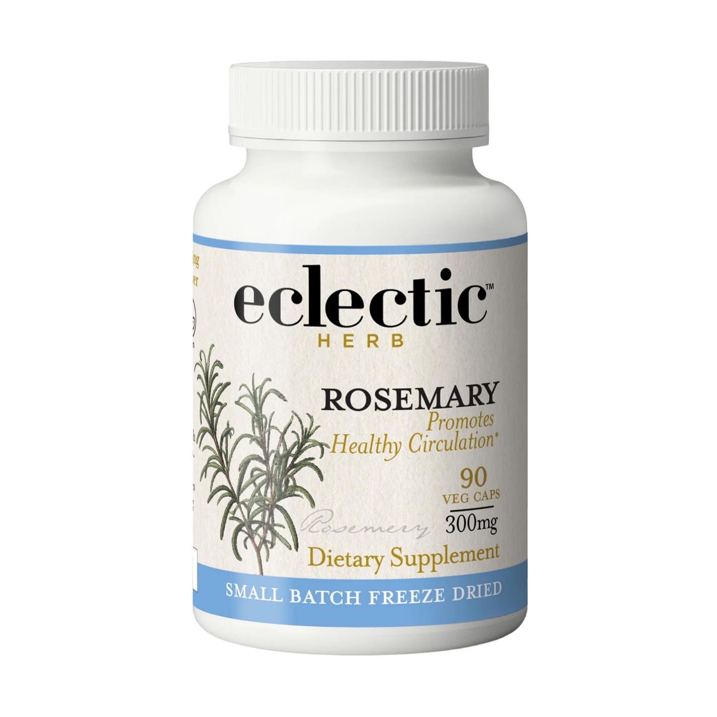 Eclectic Institute Rosemary Capsules, 90 Count