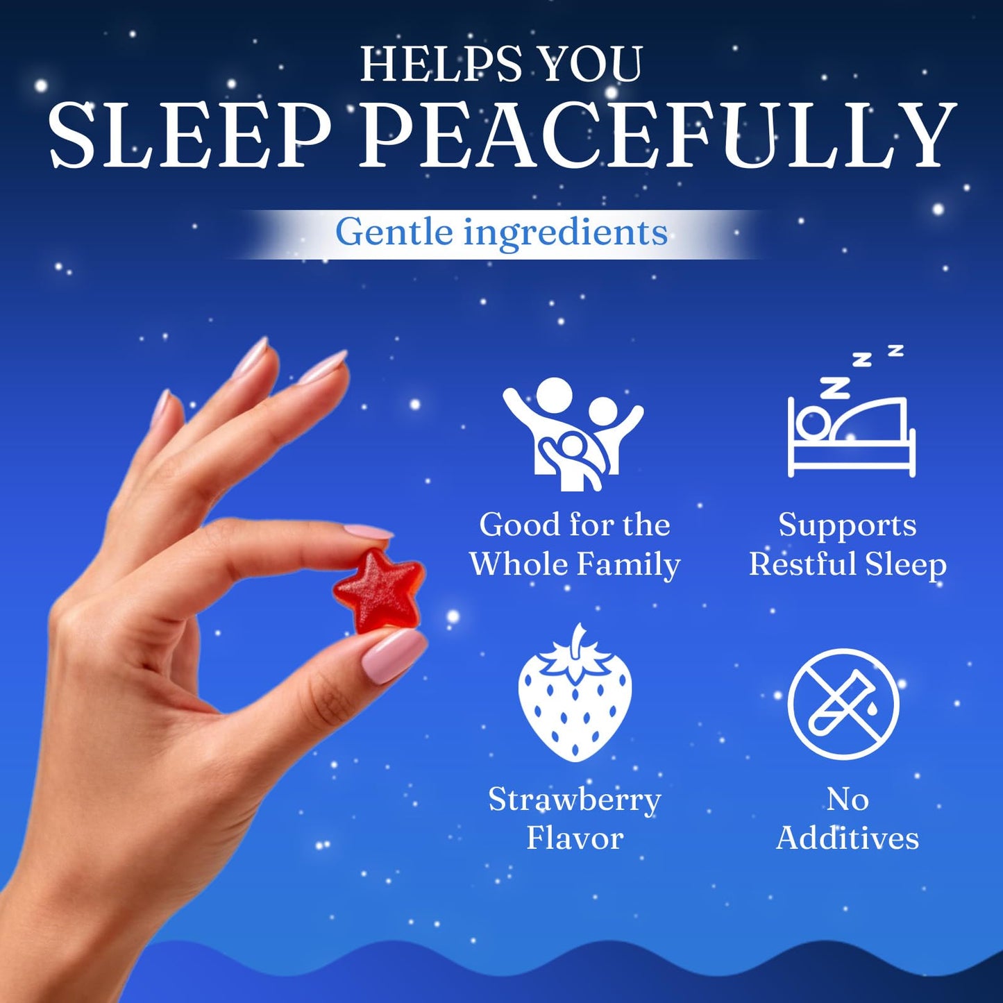 JRR LyraSleep Natural Sleep Aid Gummies 1 Count