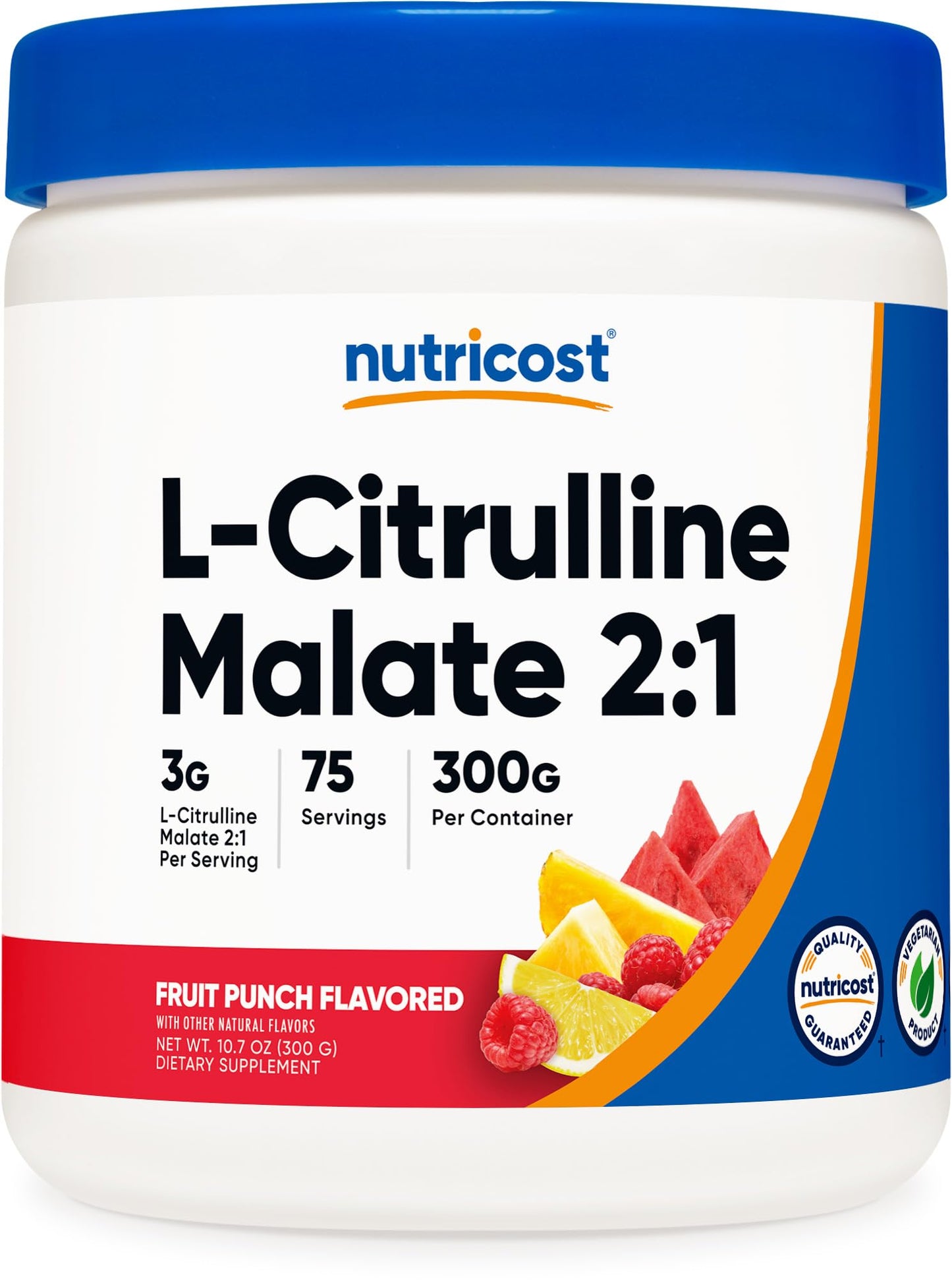 Nutricost L-Citrulline Malate 2:1 Powder, 75 Servings