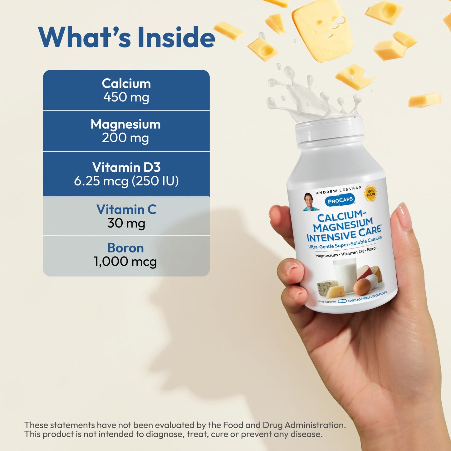 ANDREW LESSMAN Calcium Magnesium Intensive Care Capsules 360