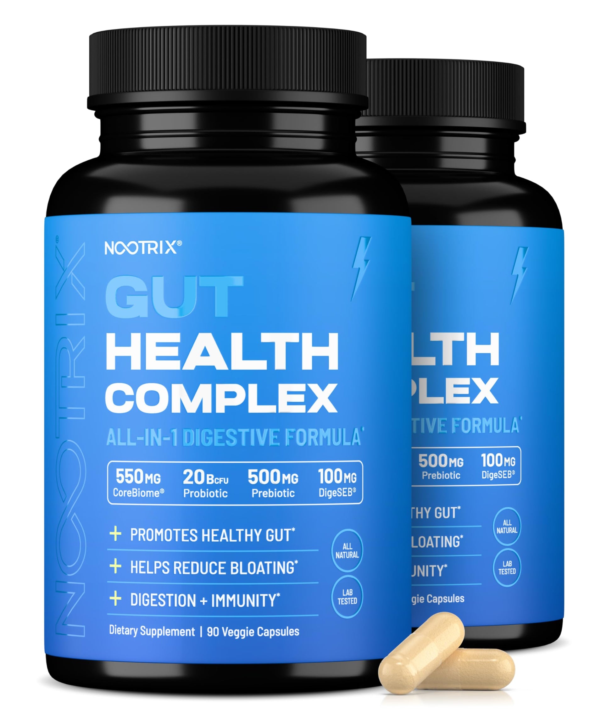 Nootrix Gut Health Complex Supplement Capsules 180