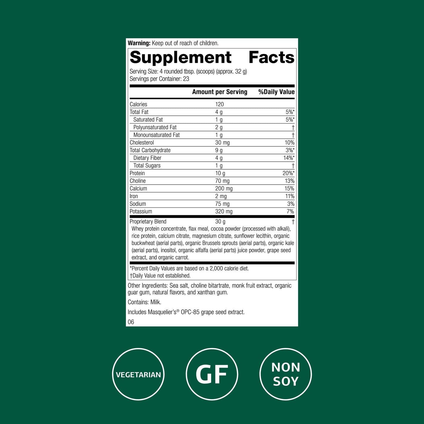 Standard Process Inc. SP Complete Protein Powder with Amino Acids 26 oz